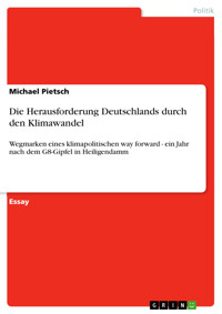 Die Herausforderung Deutschlands durch den Klimawandel - Michael Pietsch - E-Book
