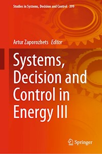Systems, Decision and Control in Energy III - - E-Book