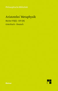 Metaphysik. Zweiter Halbband - Aristoteles - E-Book