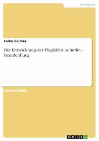 Die Entwicklung der Flughäfen in Berlin - Brandenburg - Falko Seidler - E-Book