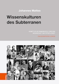 Wissenskulturen des Subterranen - Johannes Mattes - E-Book