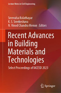 Recent Advances in Building Materials and Technologies -  - E-Book