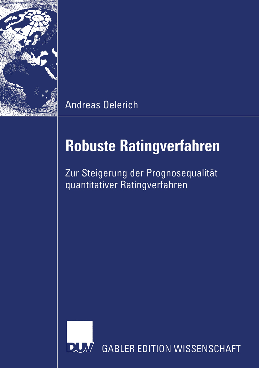 Robuste Ratingverfahren - Andreas Oelerich - E-Book