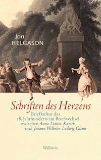 Schriften des Herzens - Jon Helgason - E-Book