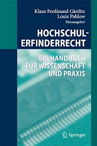Hochschulerfinderrecht -  - E-Book