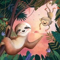 Yawnie the sloth comes to visit - Marina B - Hörbuch