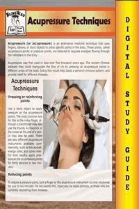 Acupressure Techniques ( Blokehead Easy Study Guide) - The Blokehead - E-Book