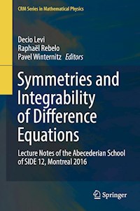 Symmetries and Integrability of Difference Equations -  - E-Book