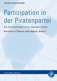 Partizipation in der Piratenpartei - Carsten Koschmieder - E-Book