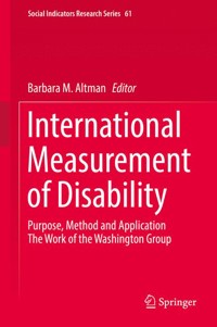 International Measurement of Disability - - E-Book
