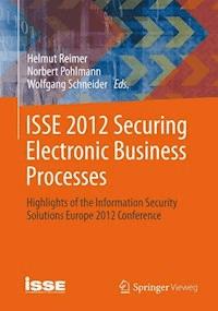 ISSE 2012  Securing Electronic Business Processes -  - E-Book