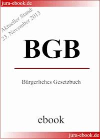 BGB - Bürgerliches Gesetzbuch - Aktueller Stand: 23. November 2013 -  - E-Book