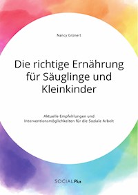 Die richtige Ernährung für Säuglinge und Kleinkinder. Aktuelle Empfehlungen und Interventionsmöglichkeiten für die Soziale Arbeit - Nancy Grünert - E-Book