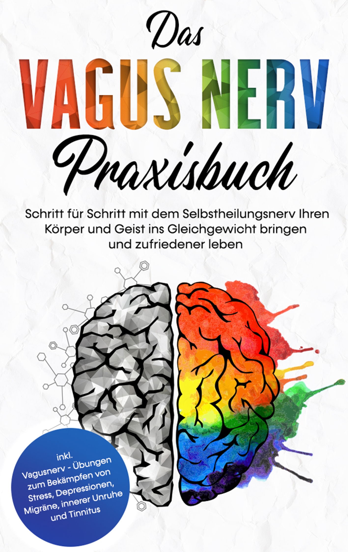 Das Vagus Nerv Praxisbuch: Schritt für Schritt mit dem Selbstheilungsnerv Ihren Körper und Geist ins Gleichgewicht bringen und zufriedener leben - inkl. Vagusnerv - Übungen zum Bekämpfen von Stress, Depressionen, Migräne, innerer Unruhe und Tinnitus - Frederick Vogt - E-Book