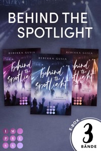 Behind the Spotlight: Die knisternde Boyband-Trilogie in einem Bundle! - Rebekka Gusia - E-Book