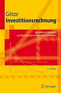 Investitionsrechnung - Uwe Götze - E-Book