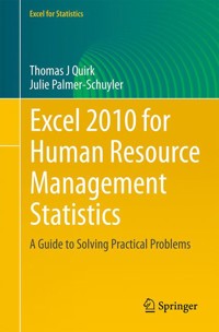 Excel 2010 for Human Resource Management Statistics - Thomas J Quirk - E-Book
