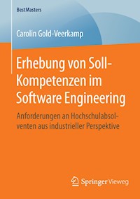 Erhebung von Soll-Kompetenzen im Software Engineering - Carolin Gold-Veerkamp - E-Book