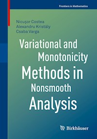 Variational and Monotonicity Methods in Nonsmooth Analysis - Nicuşor Costea - E-Book