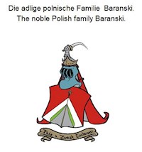 Die adlige polnische Familie Baranski. The noble Polish family Baranski. - Werner Zurek - E-Book