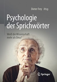 Psychologie der Sprichwörter -  - E-Book
