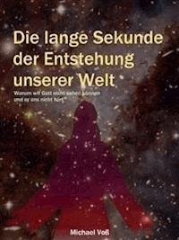 Die lange Sekunde der Entstehung unserer Welt - Warum wir Gott nicht sehen können und er uns nicht hört - Michael Voß - E-Book