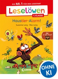 Leselöwen 1. Klasse - Jim ist mies drauf - Haustier-Alarm! - Suzanne Lang - E-Book