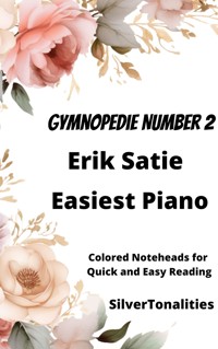Gymnopedie Number 2 Easiest Piano Sheet Music with Colored Notation - SilverTonalities - E-Book