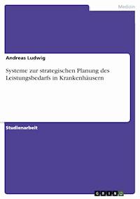 Systeme zur strategischen Planung des Leistungsbedarfs in Krankenhäusern - Andreas Ludwig - E-Book