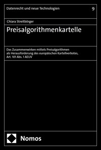 Preisalgorithmenkartelle - Chiara Streitbörger - E-Book