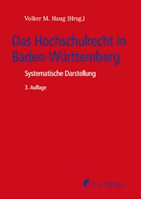 Das Hochschulrecht in Baden-Württemberg - Lutz Bölke - E-Book