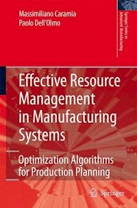 Effective Resource Management in Manufacturing Systems - Massimiliano Caramia - E-Book