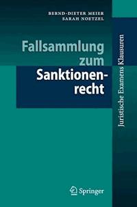 Fallsammlung zum Sanktionenrecht - Bernd-Dieter Meier - E-Book