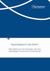 Nachhaltigkeit in der Kritik - - E-Book
