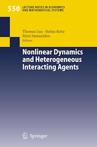 Nonlinear Dynamics and Heterogeneous Interacting Agents -  - E-Book