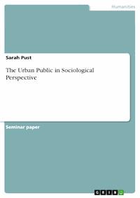 The Urban Public in Sociological Perspective - Sarah Pust - E-Book