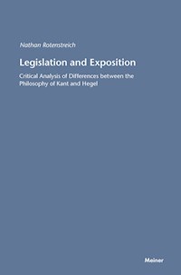 Legislation and Exposition - Nathan Rotenstreich - E-Book