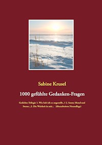 1000 gefühlte Gedanken-Fragen - Sabine Krusel - E-Book