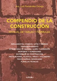 Compendio de la construcción.  - L. Fernandez Ortega - E-Book