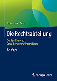 Die Rechtsabteilung -  - E-Book