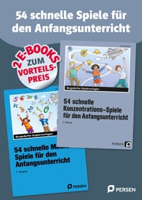 Doppelband 54 schnelle Spiele Anfangsunterricht - Kirstin Jebautzke - E-Book