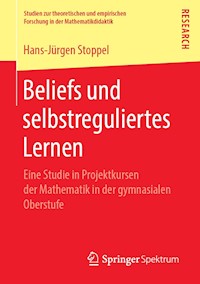 Beliefs und selbstreguliertes Lernen - Hans-Jürgen Stoppel - E-Book