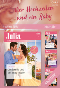 Vier Hochzeiten und ein Baby - 4-teilige Miniserie - Dani Collins - E-Book