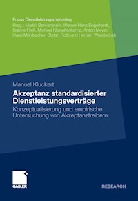 Akzeptanz standardisierter Dienstleistungsverträge - Manuel Kluckert - E-Book