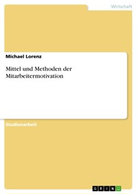 Mittel und Methoden der Mitarbeitermotivation - Michael Lorenz - E-Book