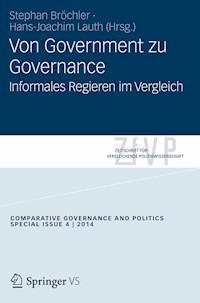 Von Government zu Governance - - E-Book