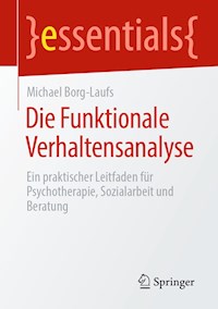 Die Funktionale Verhaltensanalyse - Michael Borg-Laufs - E-Book