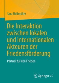 Die Interaktion zwischen lokalen und internationalen Akteuren der Friedensförderung - Sara Hellmüller - E-Book
