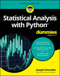 Statistical Analysis with Python For Dummies - Joseph Schmuller - E-Book