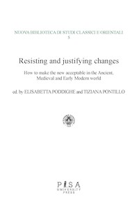 Resisting and justifying changes - Elisabetta Poddighe - kostenlos E-Book